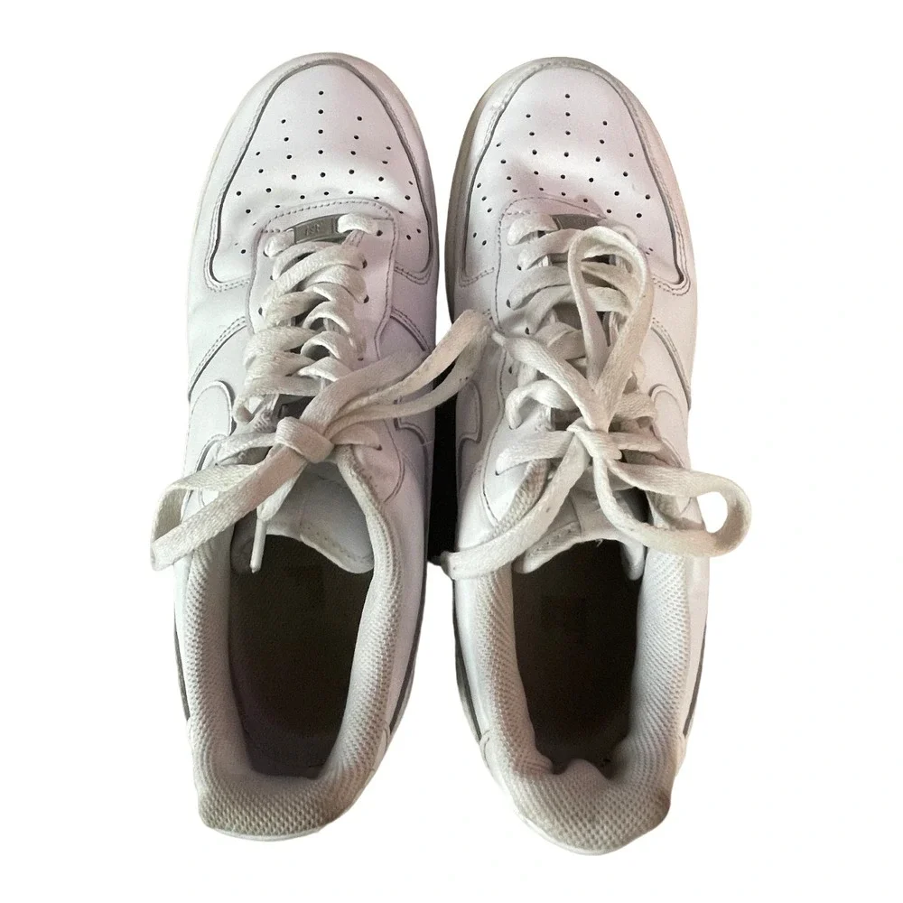 Nike Air Force 1 Low White‎ Leather Sneakers Shoes Men's Size 11 CW2288 111